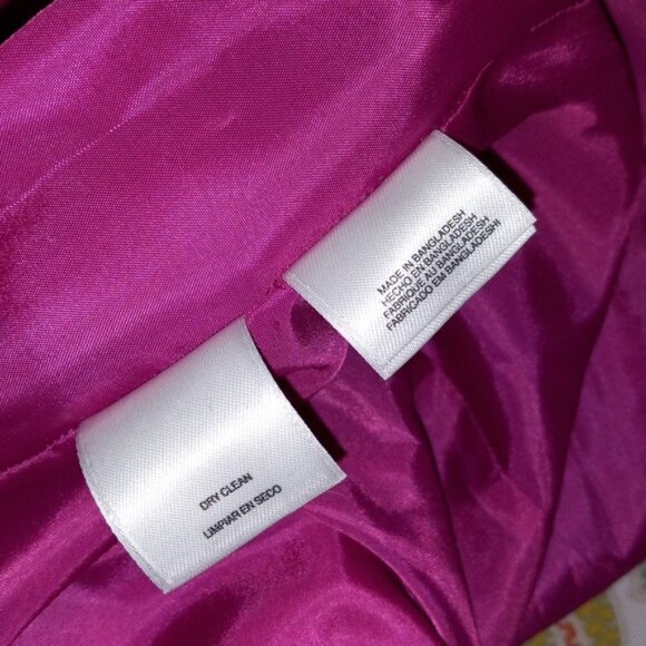 🏖️ Evan Picone Pink V Neck Tailored Shift Dress - Picture 9 of 9